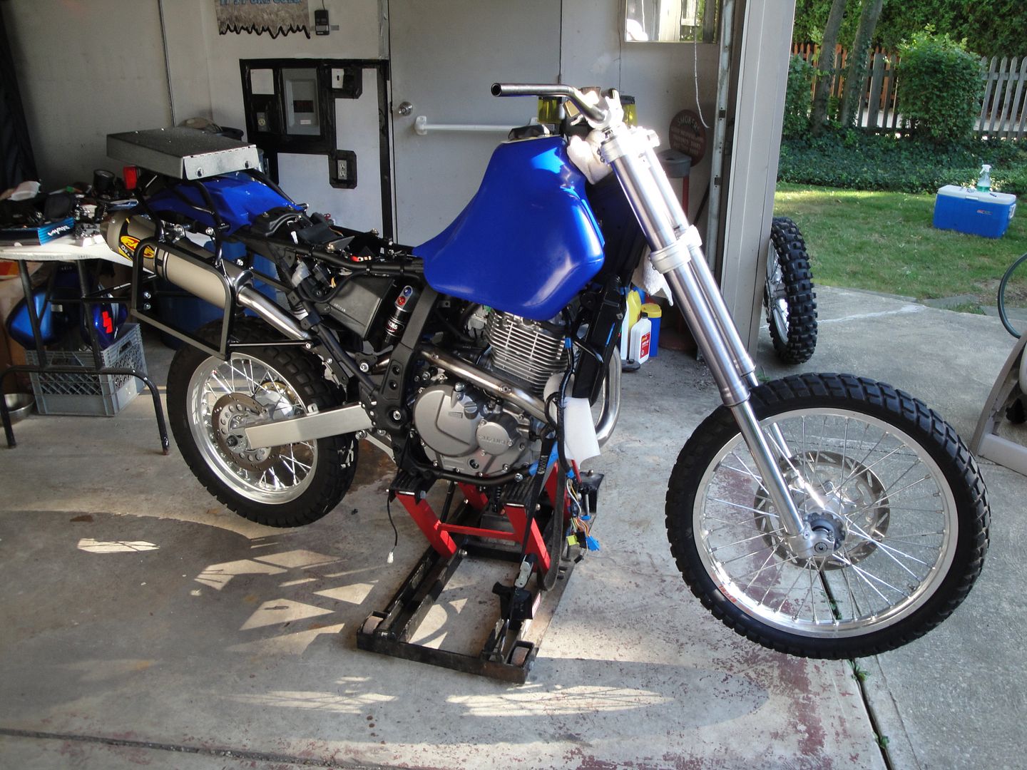Suzuki DR650 Build Transformation to an Adventure Bike Adventure Rider
